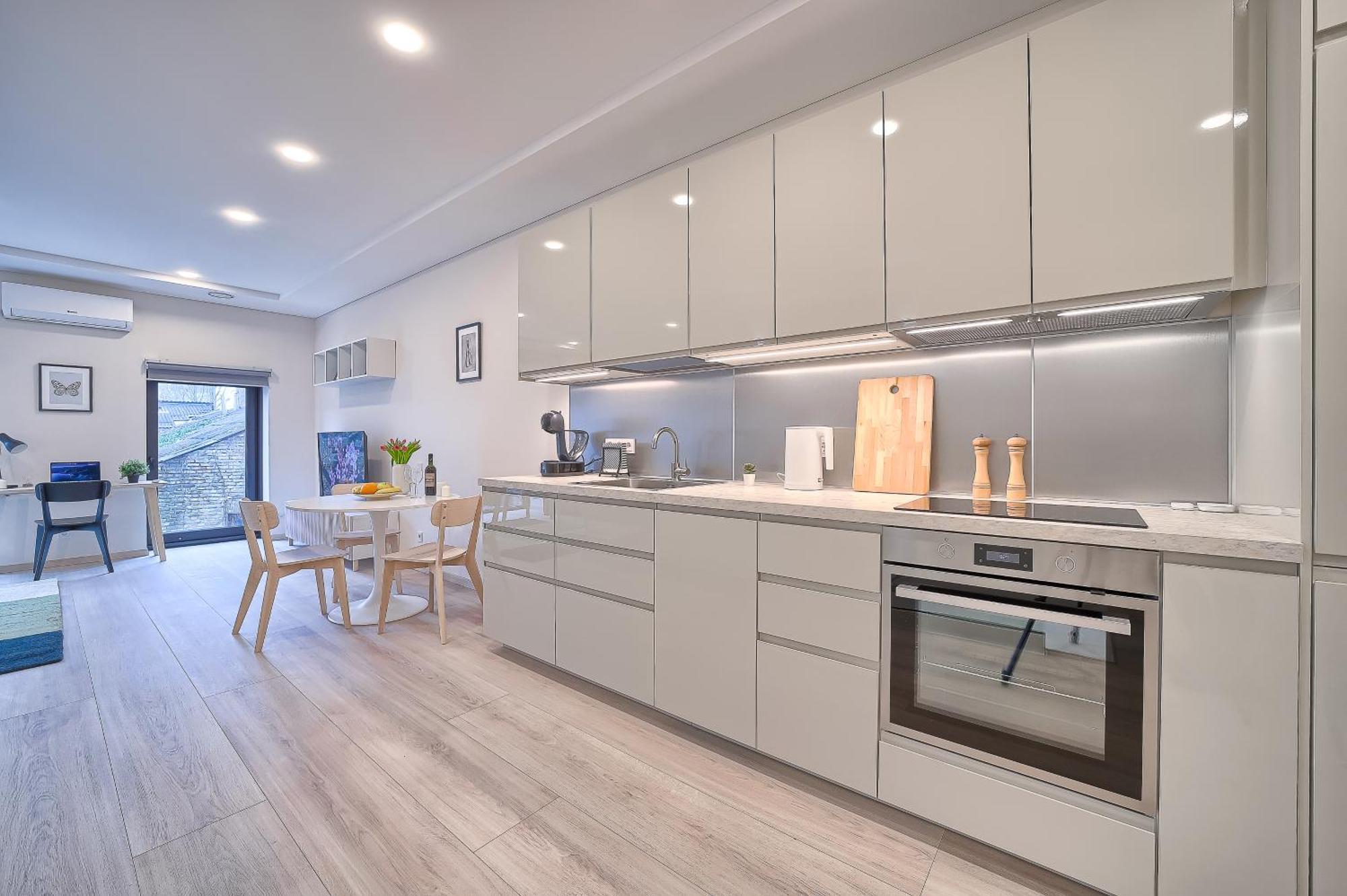 Business-Class Apartments 2 X Free Parking X Self Check In 24X7 维尔纽斯 外观 照片