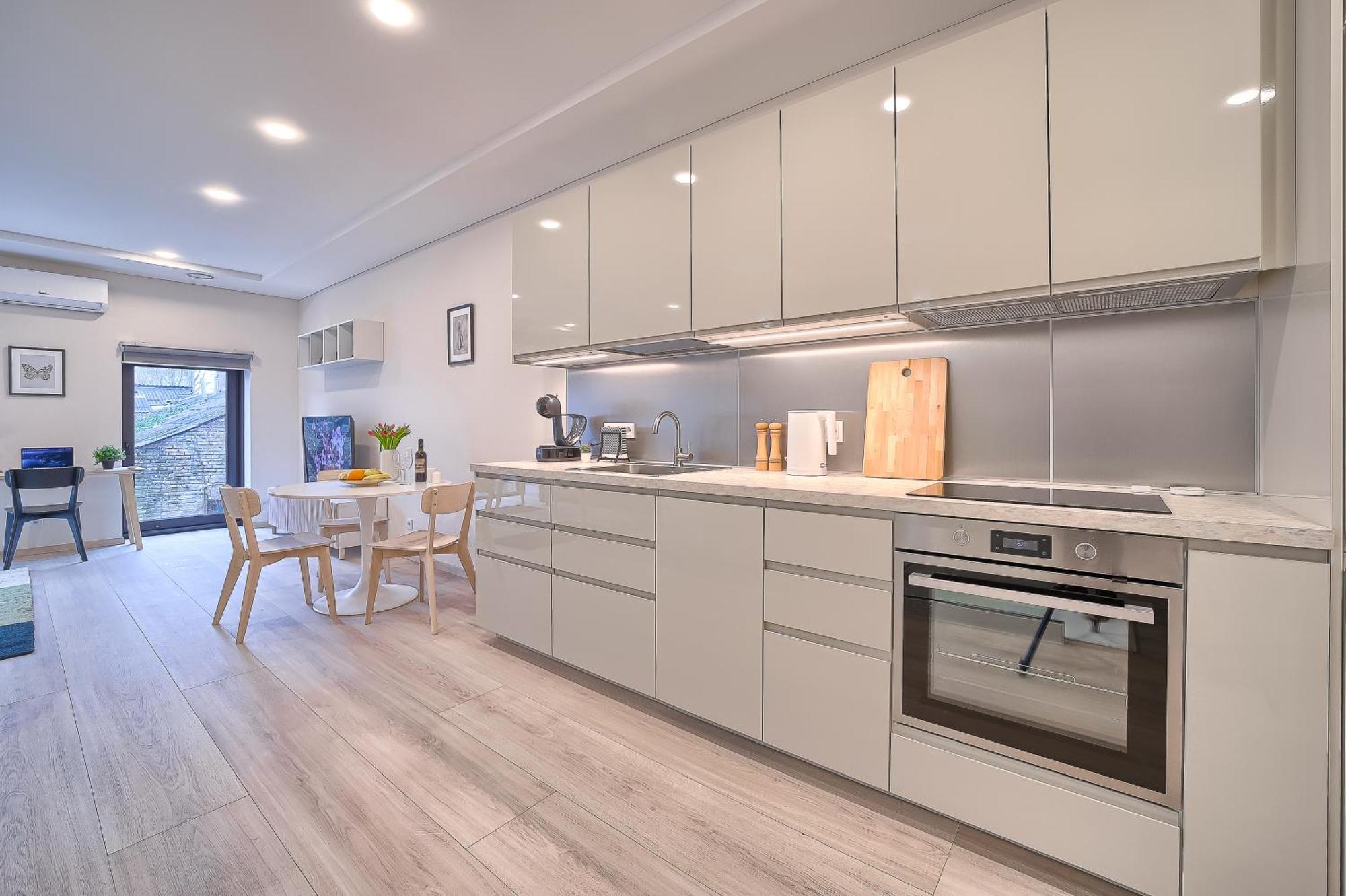 Business-Class Apartments 2 X Free Parking X Self Check In 24X7 维尔纽斯 外观 照片